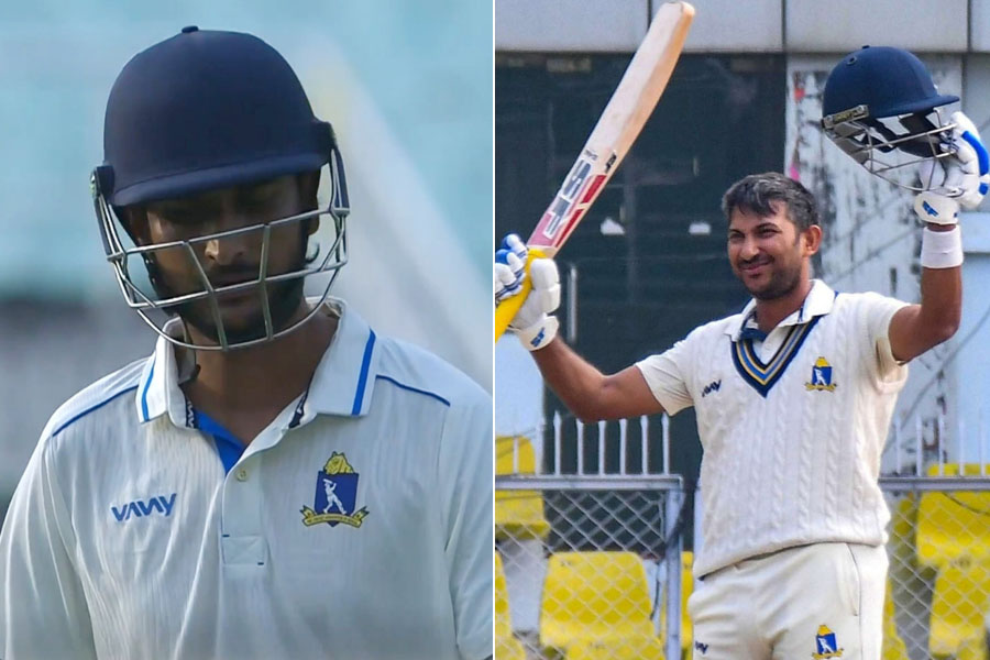 অনুষ্টুপের সেঞ্চুরি, শাহবাজের লড়াই, ধাক্কা সামলে রেলওয়েজের বিরুদ্ধে স্বস্তিতে বাংলা