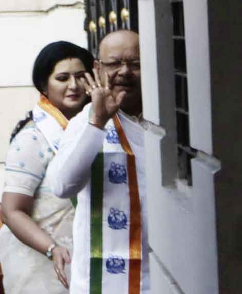 Abhishek Banerjee welcomes Sovan Chatterjee