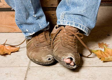 Torn-Shoe