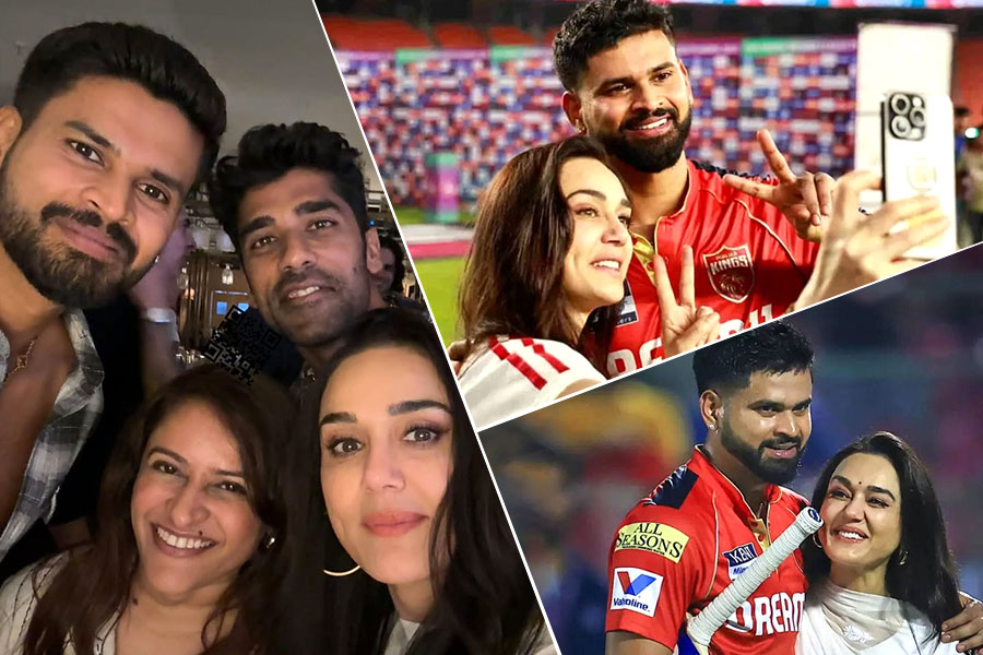 জমজমাট পার্টি, প্রীতির সঙ্গে সেলফি, শ্রেয়সকে পাশে নিয়েই বড় আপডেট দিলেন পাঞ্জাব মালকিন