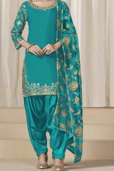 pleated-salwars