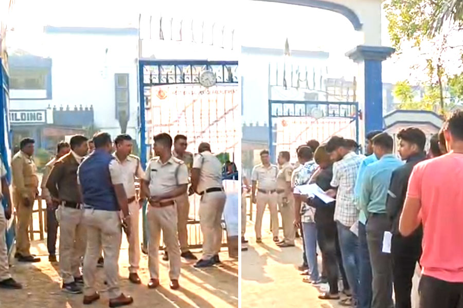 ১১ হাজারের বেশি শূন্যপদ, রাজ্য পুলিশের কনস্টেবল পদে পরীক্ষায় কড়া নিরাপত্তা