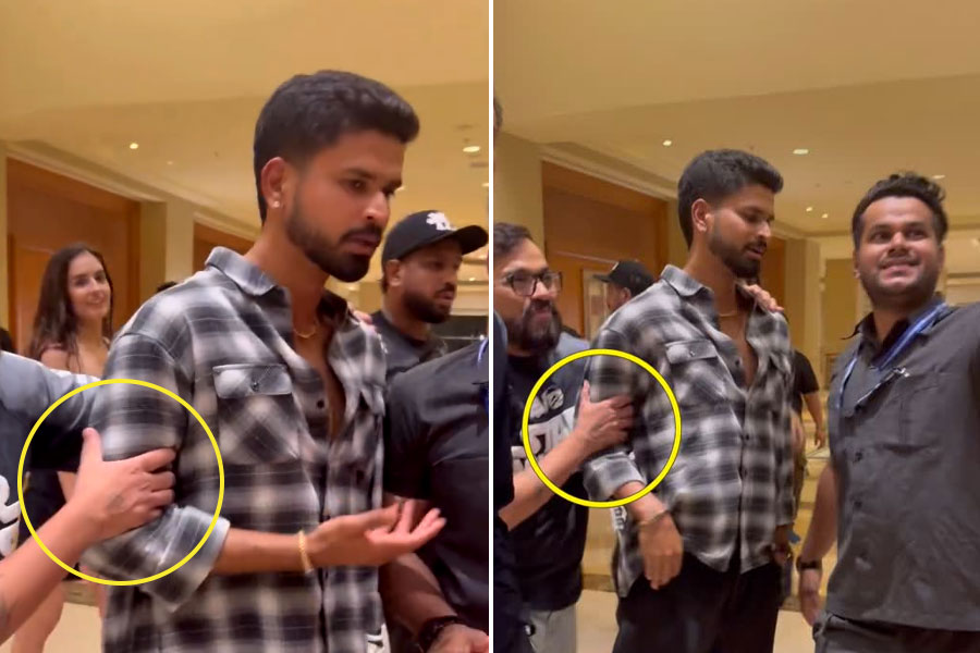 ‘ভিড় সরিয়ে দেওয়াই তোমার কাজ…’, নিরাপত্তা কর্মীর উপর মেজাজ হারালেন শ্রেয়স!