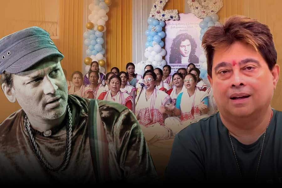 কেক কেটে গানে গানে জন্মদিনে জুবিন-স্মরণ অসমের, আবেগঘন জিৎ গঙ্গোপাধ্যায়