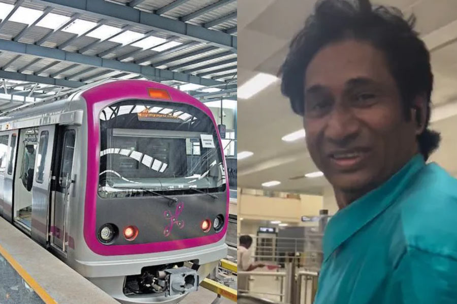 ভরা মেট্রোয় তরুণীর উরুতে হাত! চড় খেয়েও মুখে হাসি অভিযুক্তর