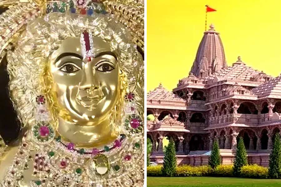 অযোধ্যার রামমন্দিরে এবার কন্নড় ধাঁচের রামমূর্তি! মহা সমারোহে স্থাপিত হবে রত্নখচিত বিগ্রহ