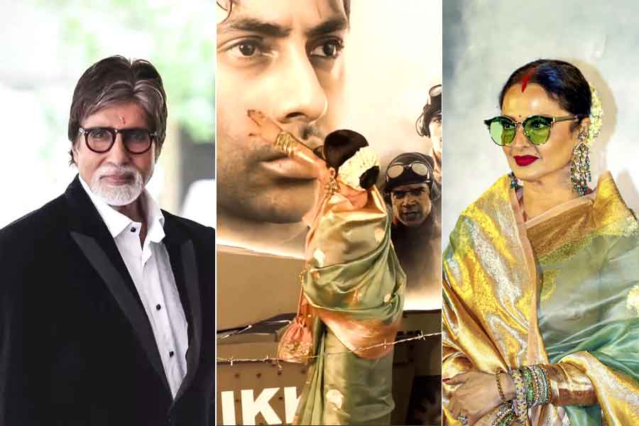 অমিতাভের নাতি অগস্ত্যকে ‘চুমু’ আবেগঘন রেখার, চোখে জল বিগ বি’র! আজও পুরনো প্রেম ভোলেননি?