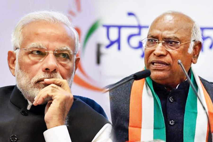 কেন্দ্রের ব্যর্থতা ঢাকতে সব দোষ বিরোধীদের কাঁধে! মোদির ‘অনুপ্রবেশ’ মন্তব্যে পালটা তোপ খাড়গের