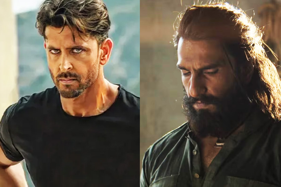 ‘ধুরন্ধর’ রণবীর সিংয়ের দেশাত্মবোধ নিয়ে প্রশ্ন! সাফাই দিয়েও ভয়ানক বিতর্কে হৃতিক রোশন