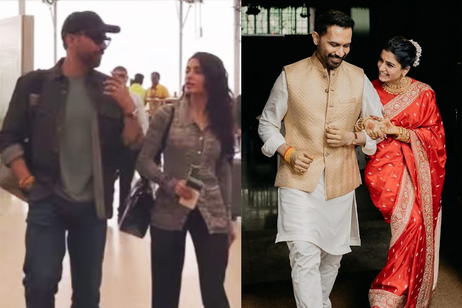 হানিমুন থেকে ফিরেই ‘আহ্লাদে আটখানা’ সামান্থা, লেন্সবন্দি স্বামীর সঙ্গে নববধূ নায়িকার খুনসুটি!