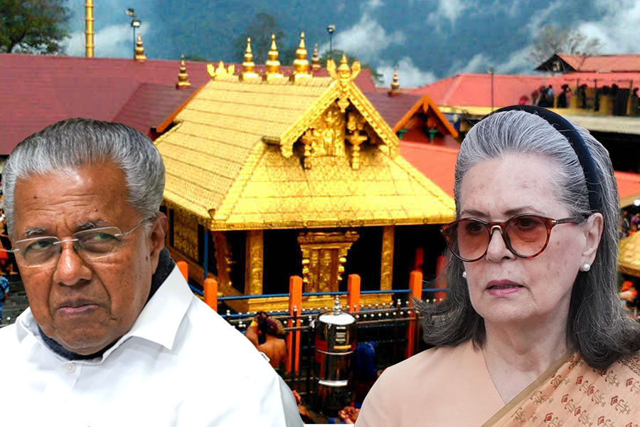শবরীমালার সোনাচুরিতে নাম জড়াল সোনিয়া গান্ধীর! বিস্ফোরক অভিযোগ ‘শরিক’ সিপিএমের