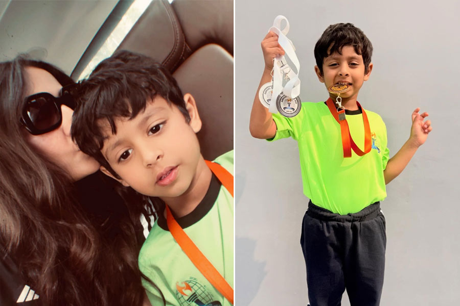 খেলাধুলোতেও চ্যাম্পিয়ন রাজপুত্র ইউভান, পেল ৩টি মেডেল, ছেলের কীর্তিতে গর্বিত শুভশ্রী বললেন…