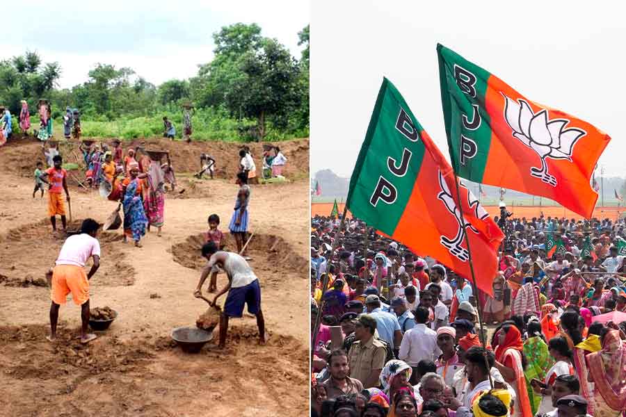 এবার দুয়ারে বিজেপি! ভোটের আগে ১০০ দিনের কাজ ‘ভিবি জি রামজি’ নিয়ে গ্রামাঞ্চলে প্রচার