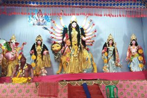 আরেক অকালবোধন! বসন্ত পঞ্চমীতে সরস্বতী বন্দনার পরই আমতায় শুরু দুর্গাপুজো