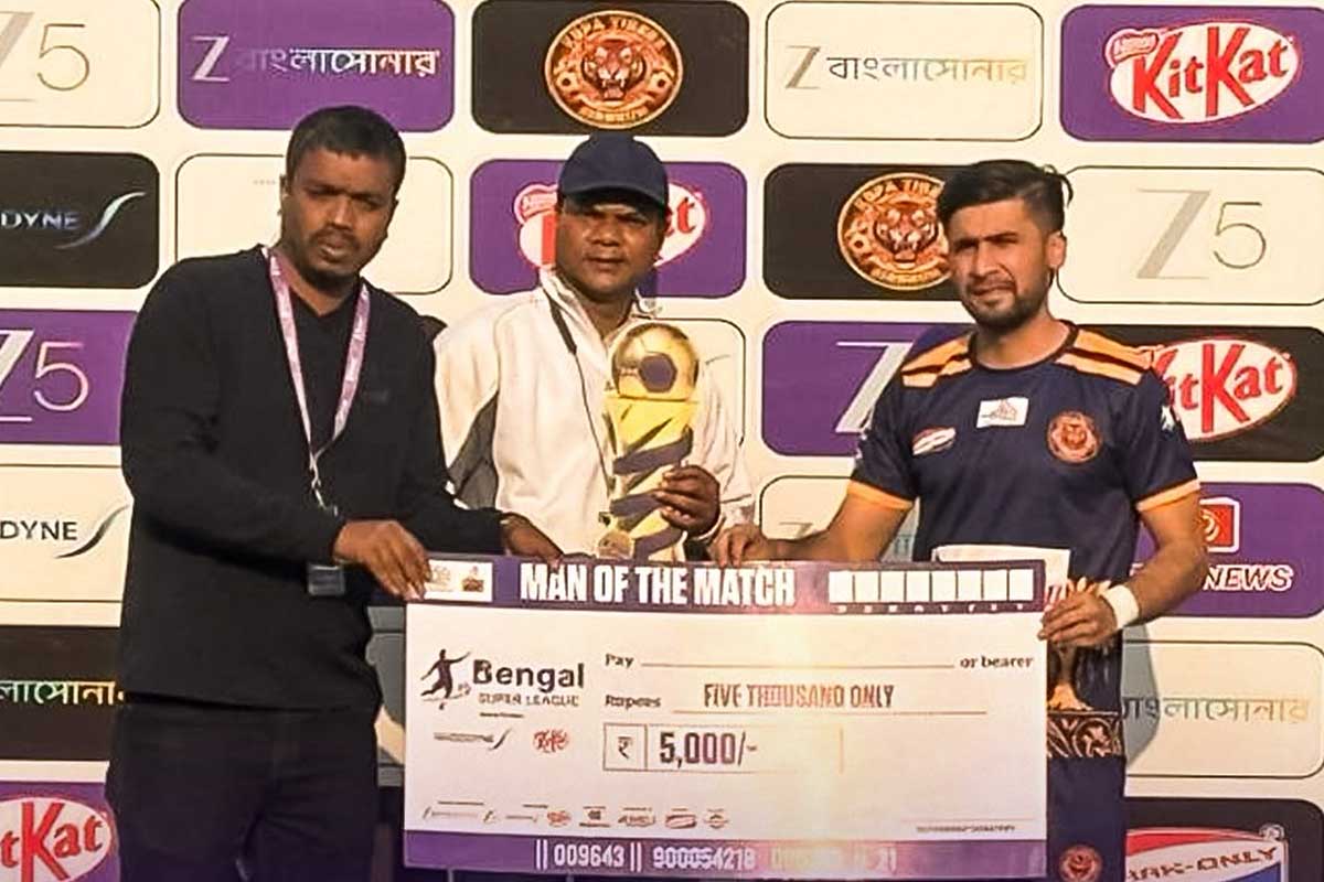 হ্যাটট্রিক তুরসুনভের, বেঙ্গল সুপার লিগে পাঁচতারা পারফরম্যান্সে প্রথম জয় বীরভূমের