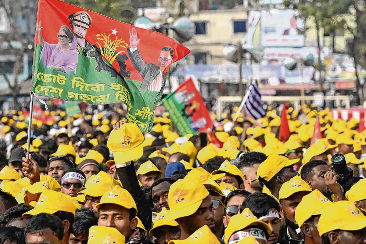 বড় সমর্থন এখনও আওয়ামি লিগের প্রতি, হাসিনার ভোটেই আছে খালেদার দলের প্রাণভোমরা!