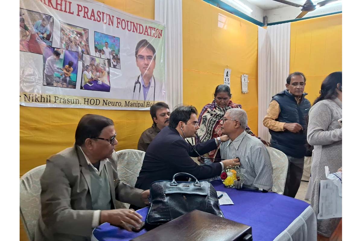 Free health camp at Belur