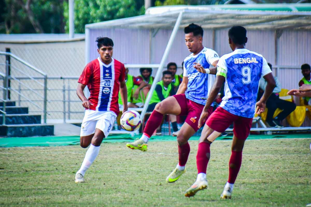 Hat-trick of wins sends Bengal into last eight of Santosh Trophy