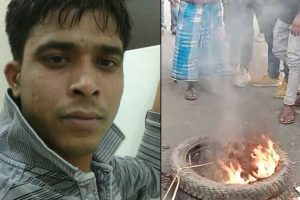 বাংলাদেশি সন্দেহে ঝাড়খণ্ডে বাংলার শ্রমিককে ‘খুন’, প্রতিবাদে রেল ও সড়ক অবরোধ, উত্তপ্ত বেলডাঙা