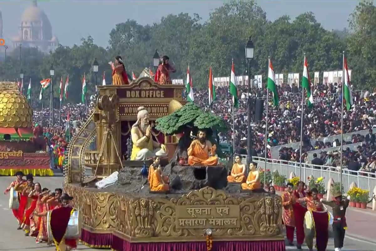 সাধারণতন্ত্র দিবসের ট্যাবলোয় বিনোদুনিয়া, কর্তব্য পথে ইতিহাস রচনা বলিউডের