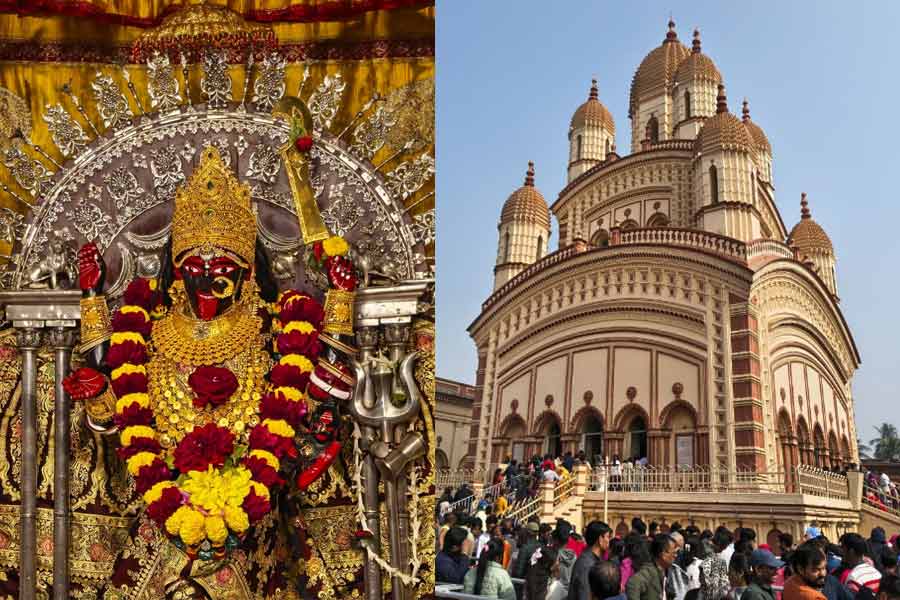 কল্পতরু উৎসবে দক্ষিণেশ্বরে পুণ্যার্থীর ঢল, ভবতারিণী দর্শনে লম্বা লাইন
