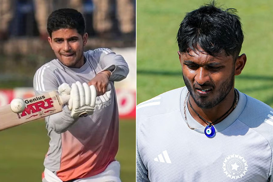 বিজয় হাজারেতে জোড়া ধাক্কা, পেট খারাপ গিলের, চোট পেয়ে বাদ সুদর্শনও, কবে ফিরবেন ২২ গজে?