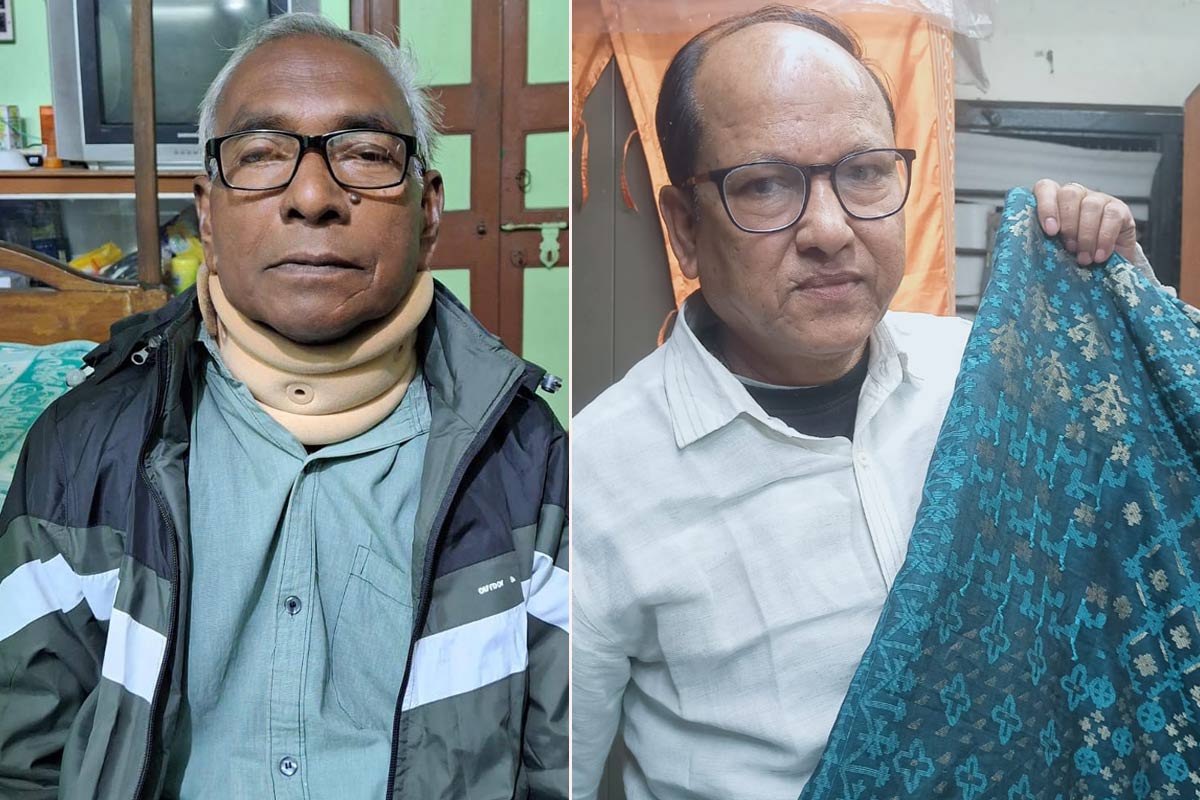 সাঁওতালি ভাষাচর্চায় ‘পদ্মশ্রী’ কালনার রবিলাল টুডু, তাঁতশিল্পে নিপুণ কাজে সম্মানিত জ্যোতিষ দেবনাথও