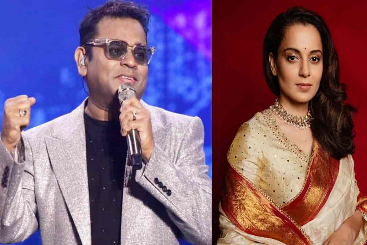 ‘আপনি ঘৃণায় অন্ধ’, এ আর রহমানকে একহাত কঙ্গনার