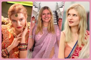 ‘ওগো বিদেশিনী’… হঠাৎই ‘ন্যাশনাল ক্রাশ’ জার্মানির যুবতী! ভারতীয় পোশাকেই মাতাচ্ছেন নেটভুবন
