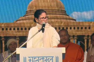 ‘বাংলাকে এক নম্বর করব বলেছি, করেই ছাড়ব’, মহাকাল মন্দির শিলান্যাস অনুষ্ঠানে চ্যালেঞ্জ মমতার
