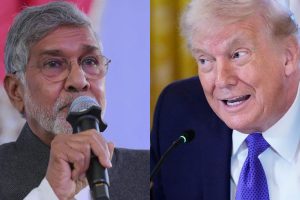 ‘নোবেলের জন্য এত মরিয়া আগে কাউকে দেখিনি’, ট্রাম্পের নাম না করে মন্তব্য নোবেলজয়ী সত্যার্থীর