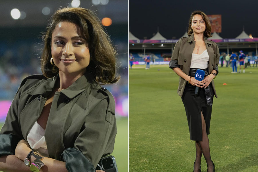 কট্টরপন্থীদের দাবির কাছে মাথানত! বাংলাদেশ প্রিমিয়ার লিগ থেকে ‘বাদ’ ভারতীয় সঞ্চালিকা ঋধিমা