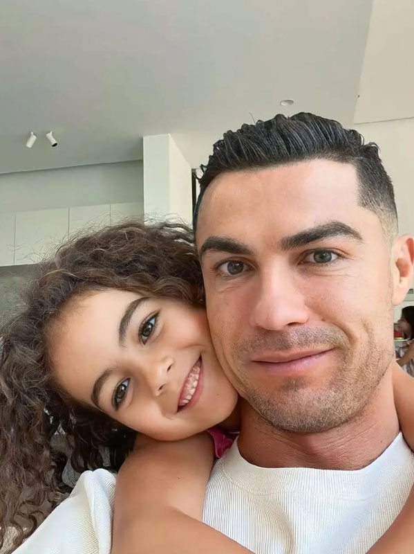 Cristiano Ronaldo and Georgina Rodríguez’s daughter Alana Martina showcases her hidden talent