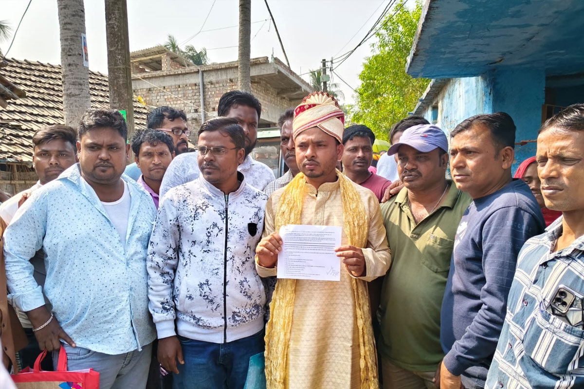 SIR শুনানি কেন্দ্র যেন বিয়ের আসর! লাইনে বর-সহ ৩৮ জন বরযাত্রী