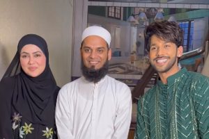 কাজিকে বিয়ের পর অভিনয়ে সন্ন্যাস! ‘পরপুরুষ’ বসিরের সঙ্গে ছবি তুলতেও আপত্তি, ভাইরাল ভিডিওয় বিতর্কে সানা