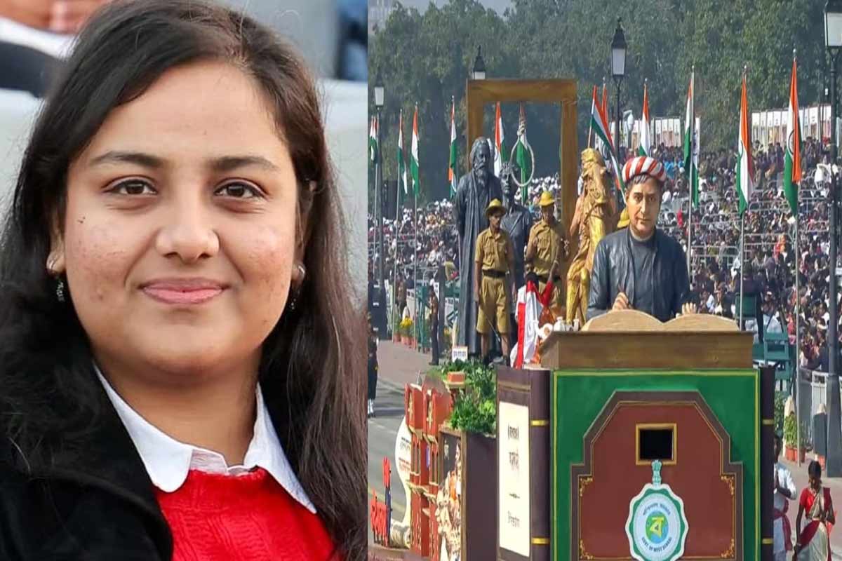 বঙ্গকন্যার দিল্লি জয়, কর্তব্য পথের কুচকাওয়াজে সর্বকনিষ্ঠ সঞ্চালিকা হুগলির স্বপ্নিলা