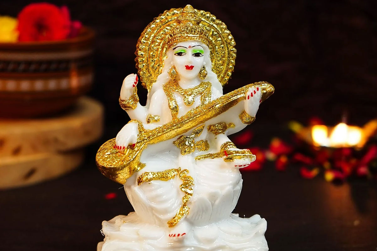 Saraswati puja of Bengali community