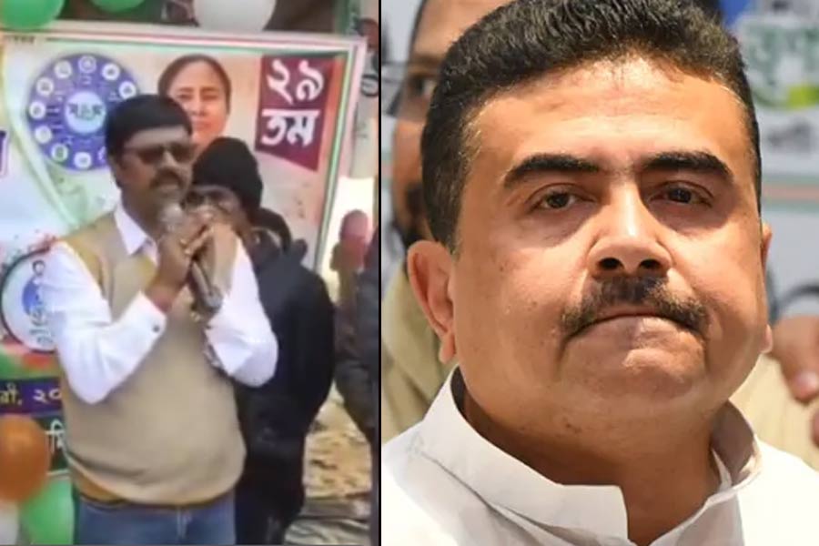 শুভেন্দুর নামে জয়ধ্বনি কাঁথির TMC নেতার! ‘AI ভিডিও’ বলে বিজেপির ঘাড়ে চাপালেন দোষ