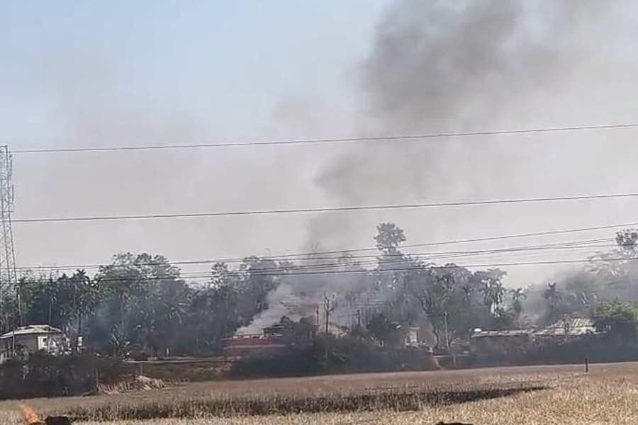 Tripura on Fire as two groups clashes over extortion 
