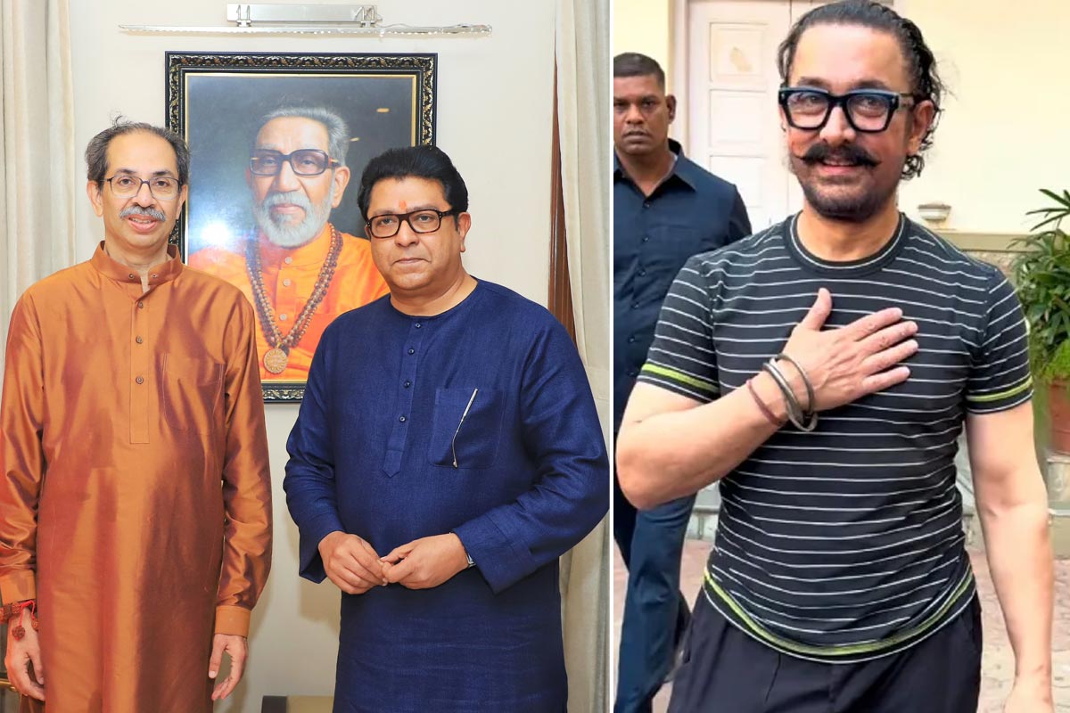 ‘হিন্দিতে কেন কথা বলব? এটা মহারাষ্ট্র’, ঠাকরে-জুজু দেখছেন আমির! ভোটকেন্দ্রে জড়ালেন ভাষা বিতর্কে