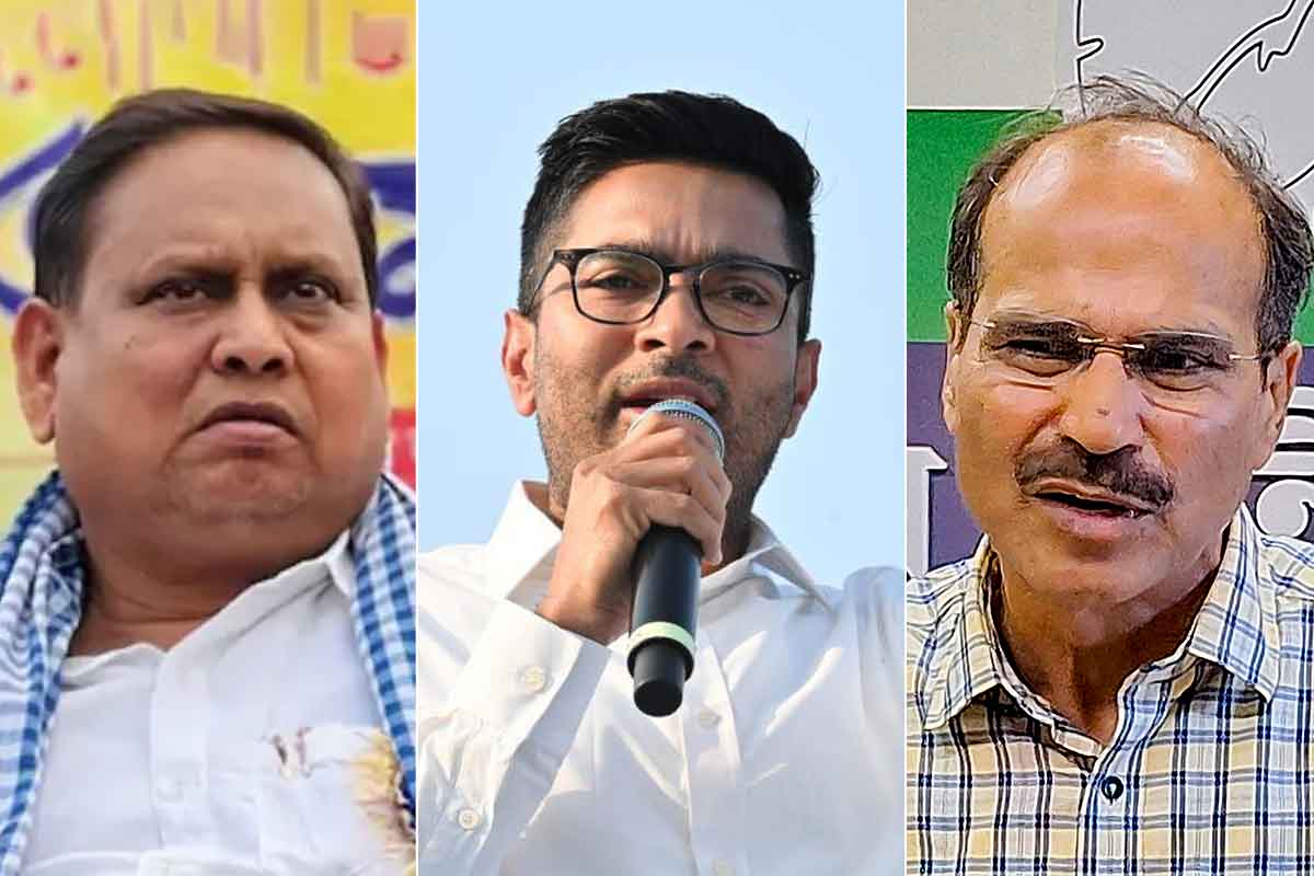 বহরমপুর থেকে ‘বিজেপির ডামি’ অধীরকে আক্রমণ অভিষেকের, তোপ ‘নয়া এজেন্ট’ হুমায়ুনকেও
