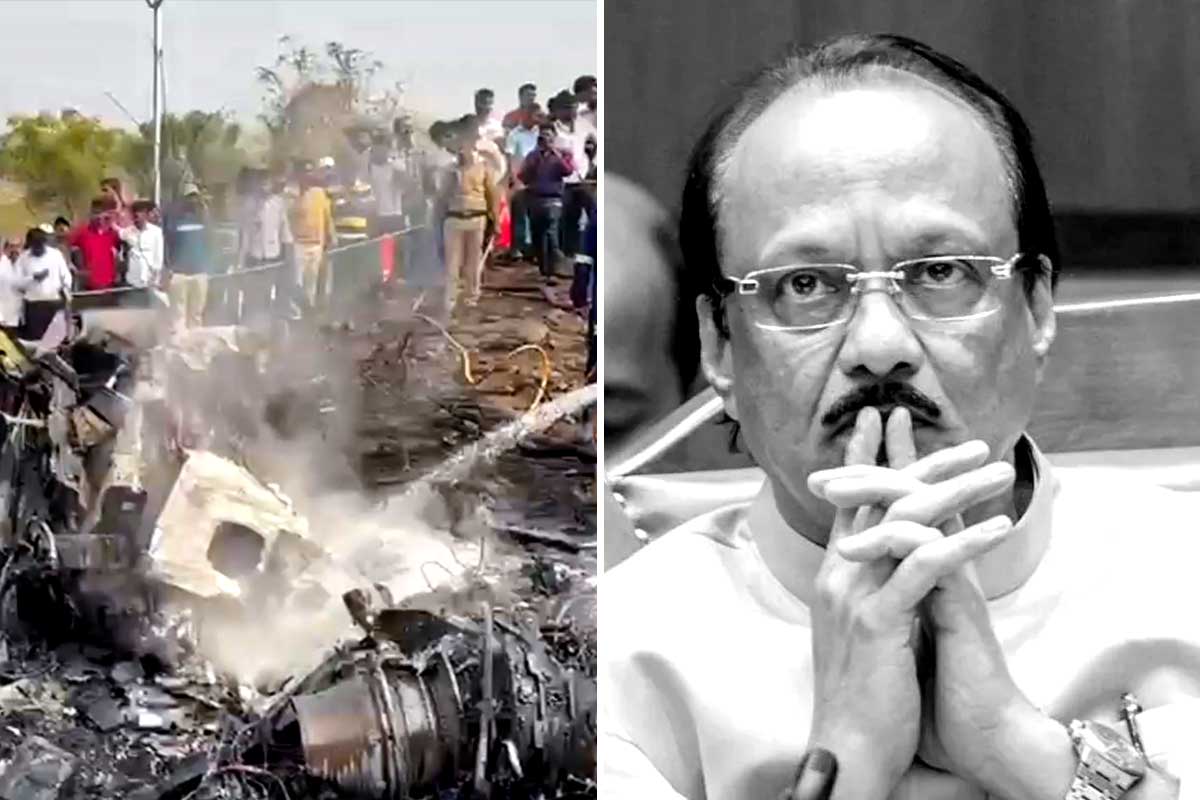 প্রথম বার ব্যর্থ হয়েছিলেন পাইলট, দ্বিতীয় বার অবতরণের সময়েই ভেঙে পড়ে অজিতের বিমান! উঠছে প্রশ্ন