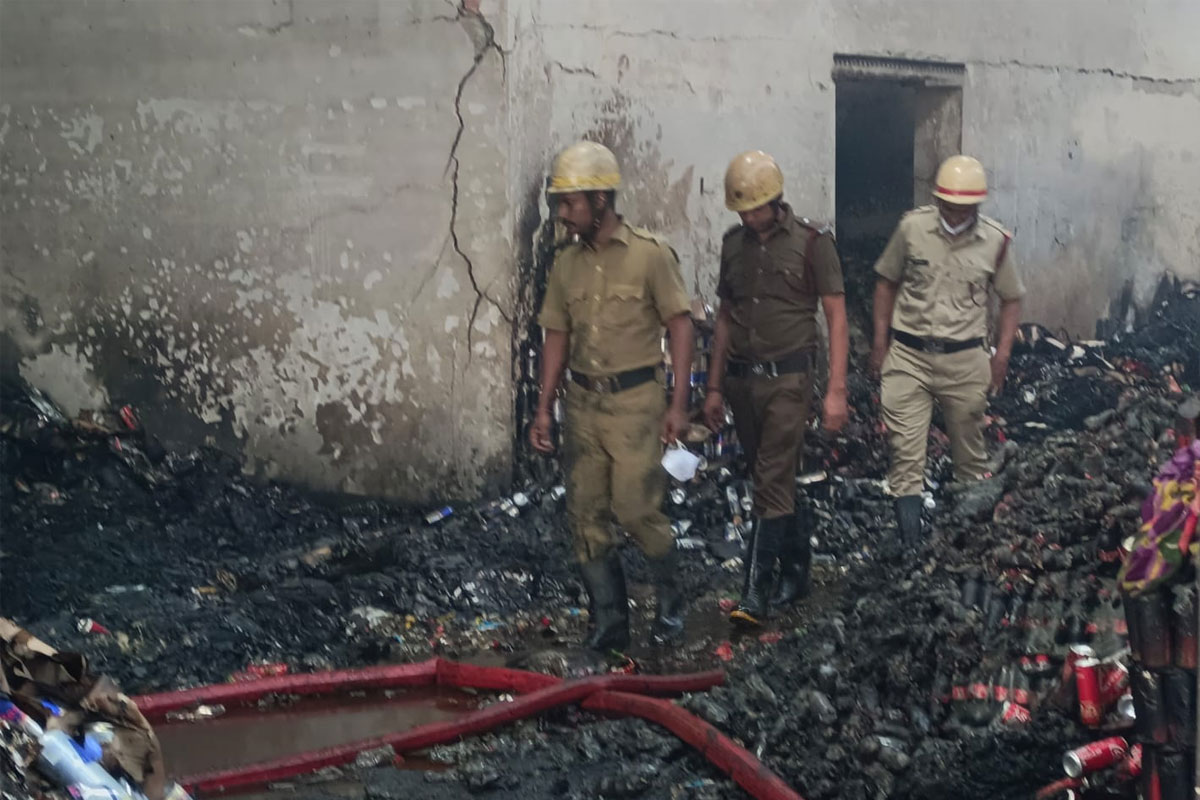 Anandapur Fire Incident Today