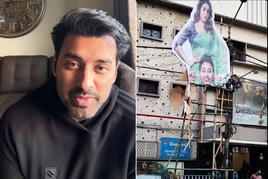 ‘সিসিটিভি ফুটেজে সব প্রমাণ আছে’, কাটআউট ভাঙা ইস্যুতে পুলিশের দ্বারস্থ অঙ্কুশ, নিশানায় কে?