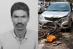 সাইকেলে ধাক্কা মেরে আরোহীকে ১০ কিমি টেনেহিঁচড়ে নিয়ে গেল গাড়ি! হাড়হিম ঘটনা বাদুড়িয়ায়