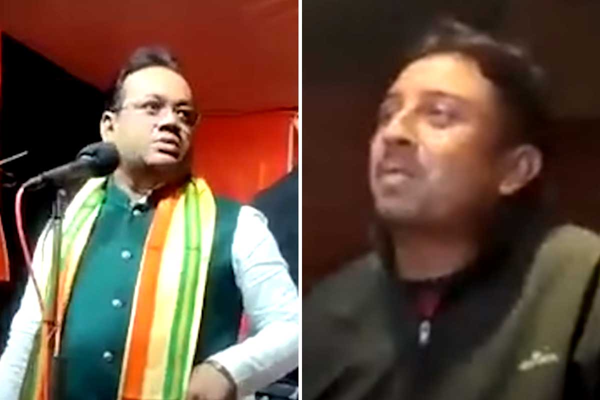 বিজেপি বিধায়কের মুখে গালিগালাজ, ভাইরাল ভিডিও, থানায় অভিযোগ আতঙ্কিত যুবকের
