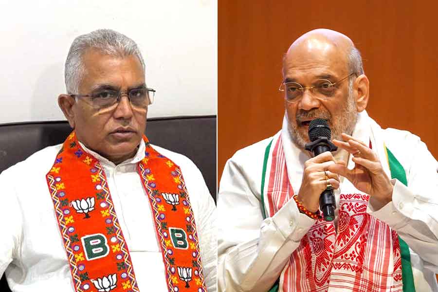 দিলীপের দিনলিপি বদলে দিলেন শাহ! জানুয়ারিতেই উত্তর-দক্ষিণে সভা, ‘চারমূর্তি’কে চাইছেন অনুগামীরা