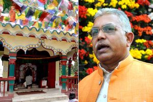 দিঘার জগন্নাথধামে গিয়েছিলেন, মমতা মহাকাল মন্দিরের শিলান্যাস করার আগেই দিলীপ বললেন, ‘আমি যাবই’