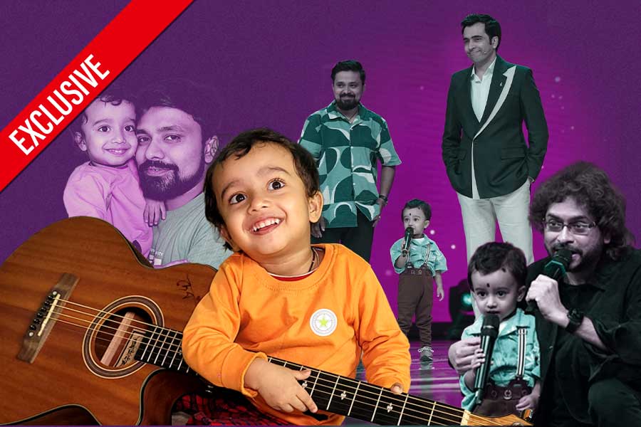 রকস্টার রূপম থেকে অভিনেতা অনির্বাণ, বাংলায় সুরেলা ঝড় ভাইরাল পিতা-পুত্রের!