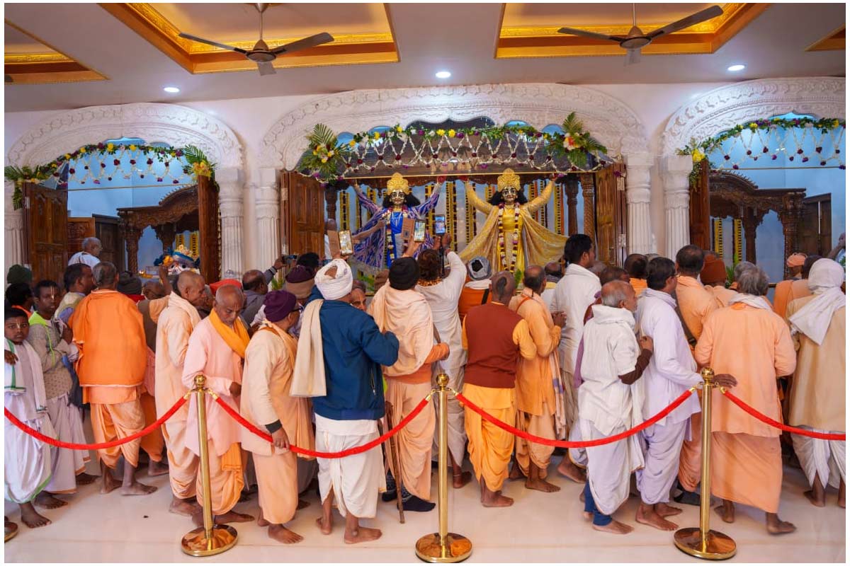 New Gaur-Nitai temple opened in Srinathpur